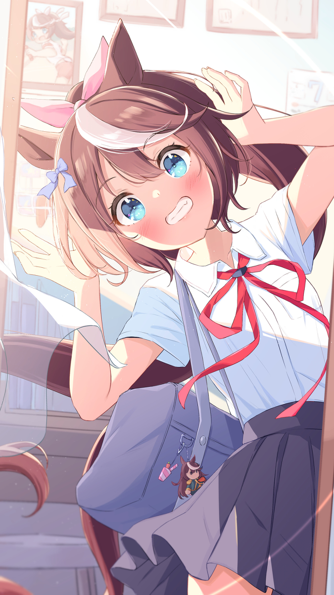 This is a pixiv picture whose title is 普通JCテイオー.