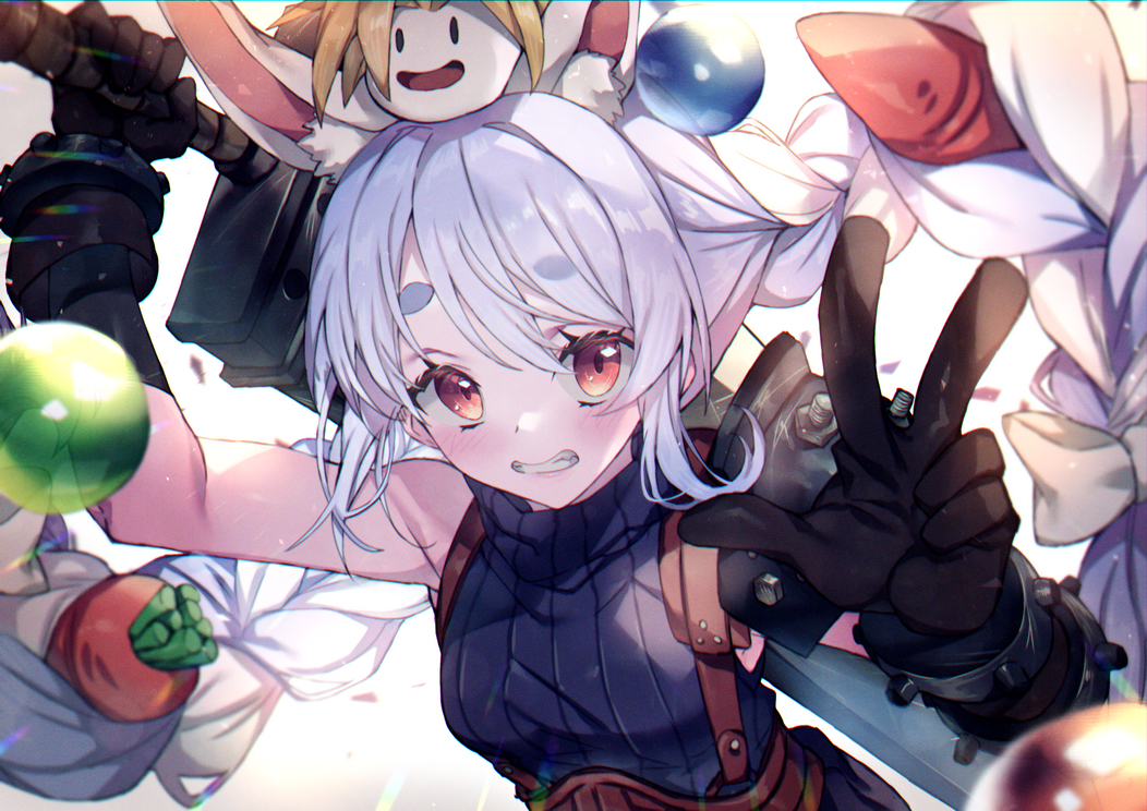 This is a pixiv picture whose title is PekoCloud!!.