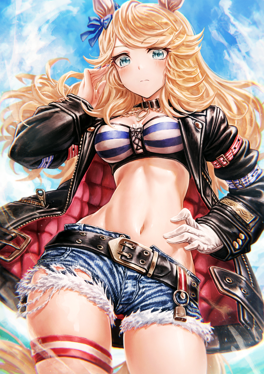 This is a pixiv picture whose title is ゴールドシチー.