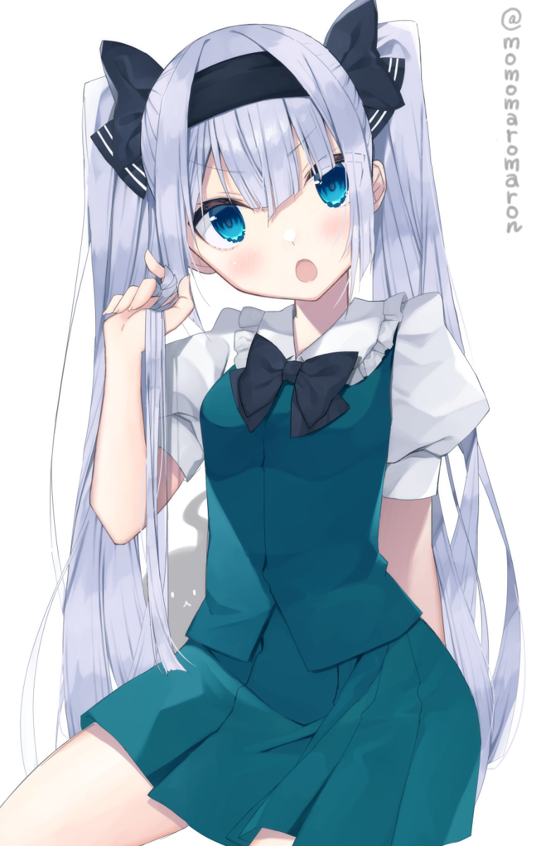 This is a pixiv picture whose title is ツインテロング妖夢ちゃん.