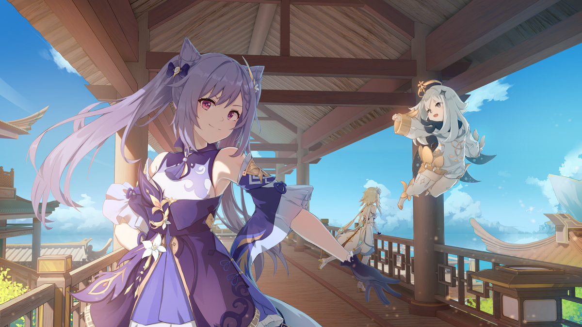 This is a pixiv picture whose title is 《璃月之行·天晴》.