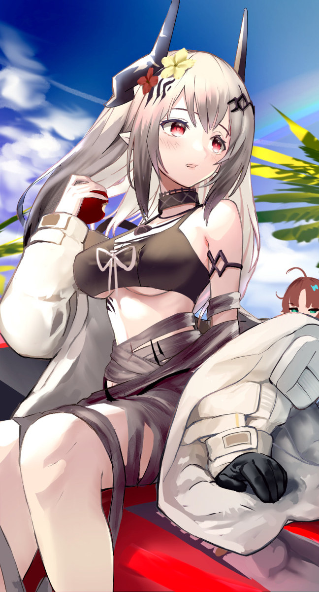 This is a pixiv picture whose title is マドロック水着コーデ.