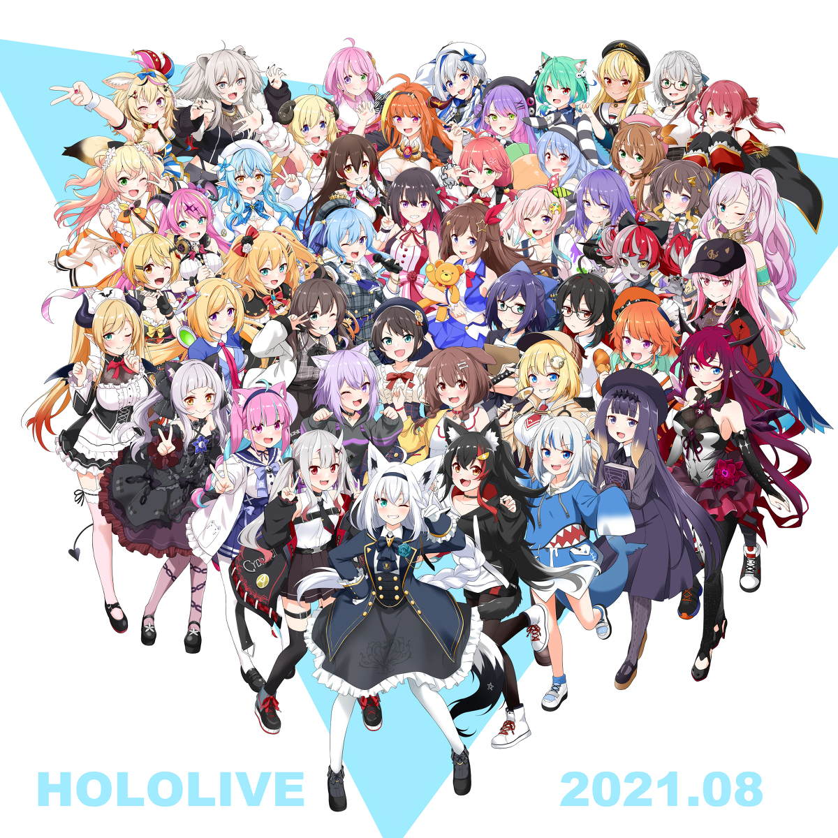 This is a pixiv picture whose title is Hololive Project Eternity.