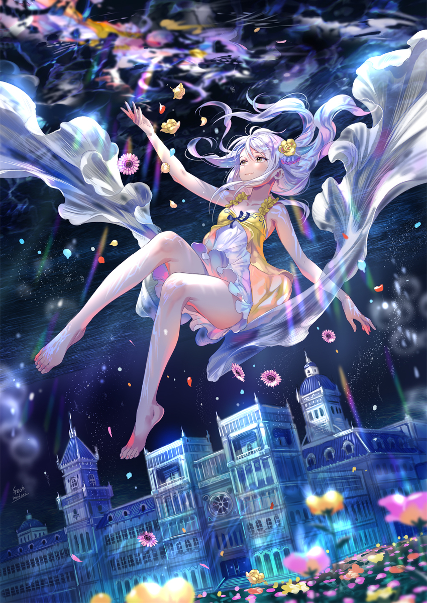 This is a pixiv picture whose title is 滅んだ国のこと.
