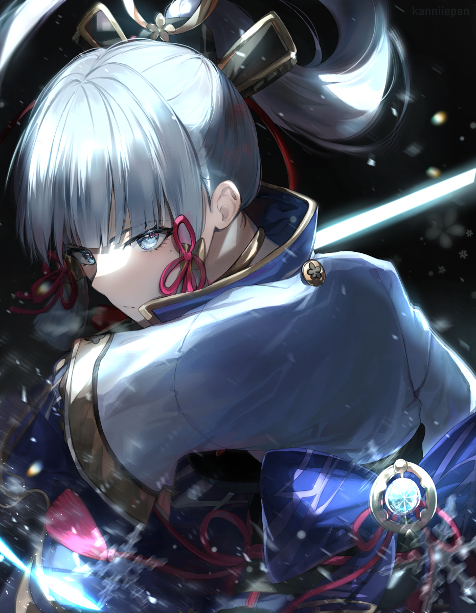 This is a pixiv picture whose title is Ayaka.