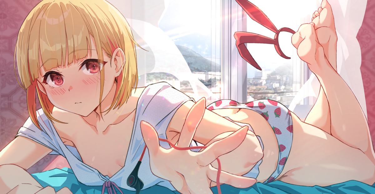 This is a pixiv picture whose title is OC.