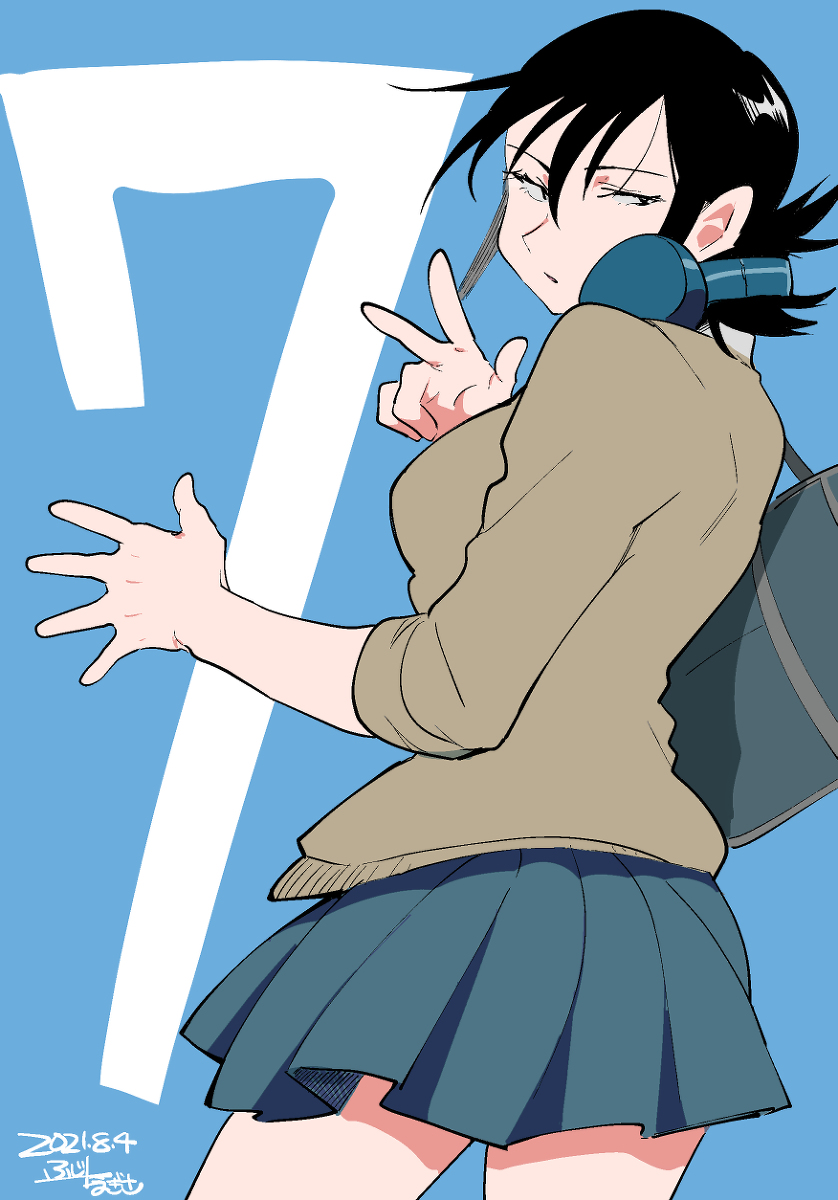 This is a pixiv picture whose title is 【あさひ大家族】あと７日。.