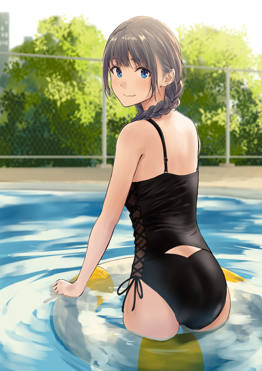 This is a pixiv picture whose title is そろそろ…帰ろっか.