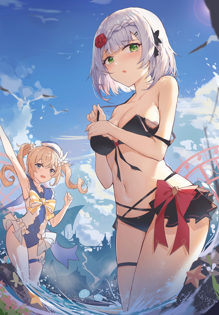 This is a pixiv picture whose title is 夏天.