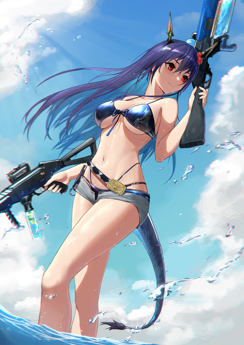 This is a pixiv picture whose title is Chen (summer.