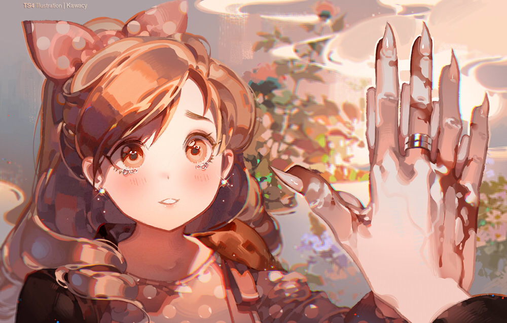 This is a pixiv picture whose title is 怖くないのか.