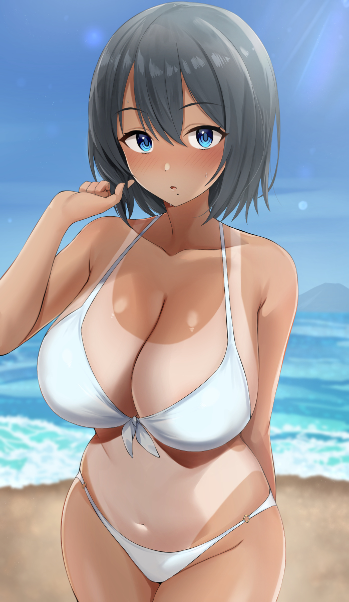 This is a pixiv picture whose title is に、似合ってるかな？.
