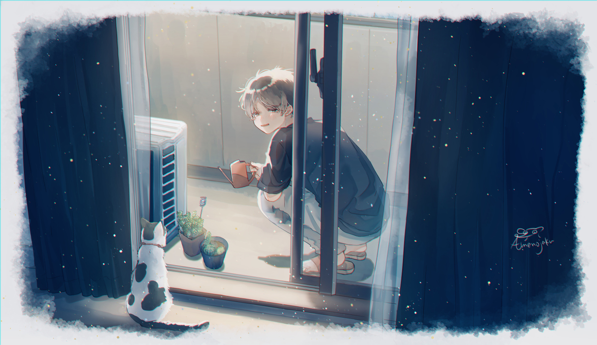 This is a pixiv picture whose title is 無題.