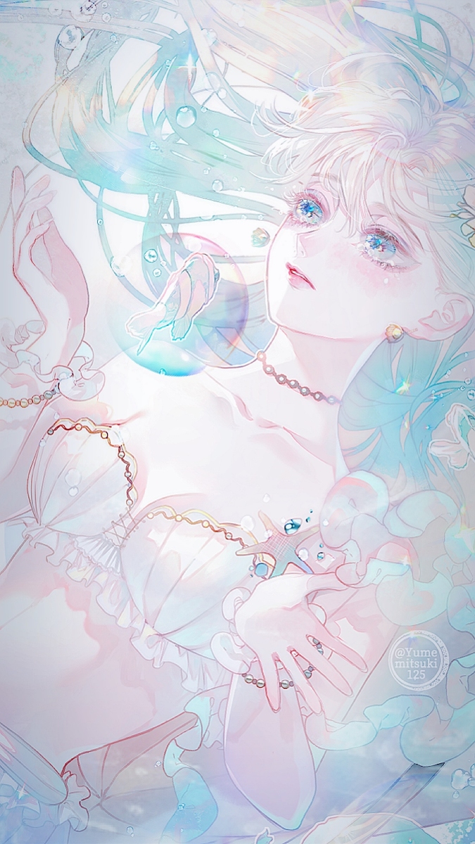 This is a pixiv picture whose title is Mermaid.