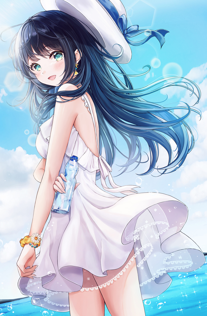 This is a pixiv picture whose title is 夏.