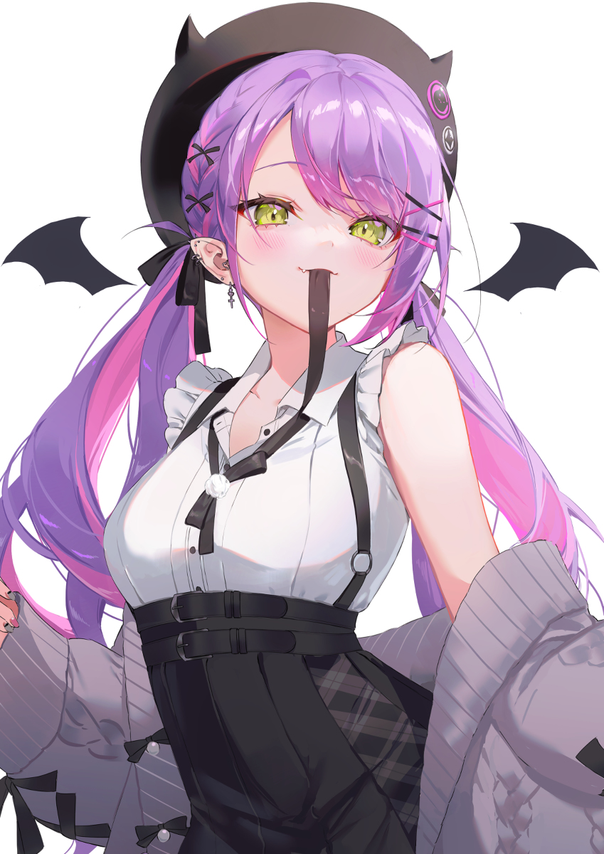 This is a pixiv picture whose title is 🦇.