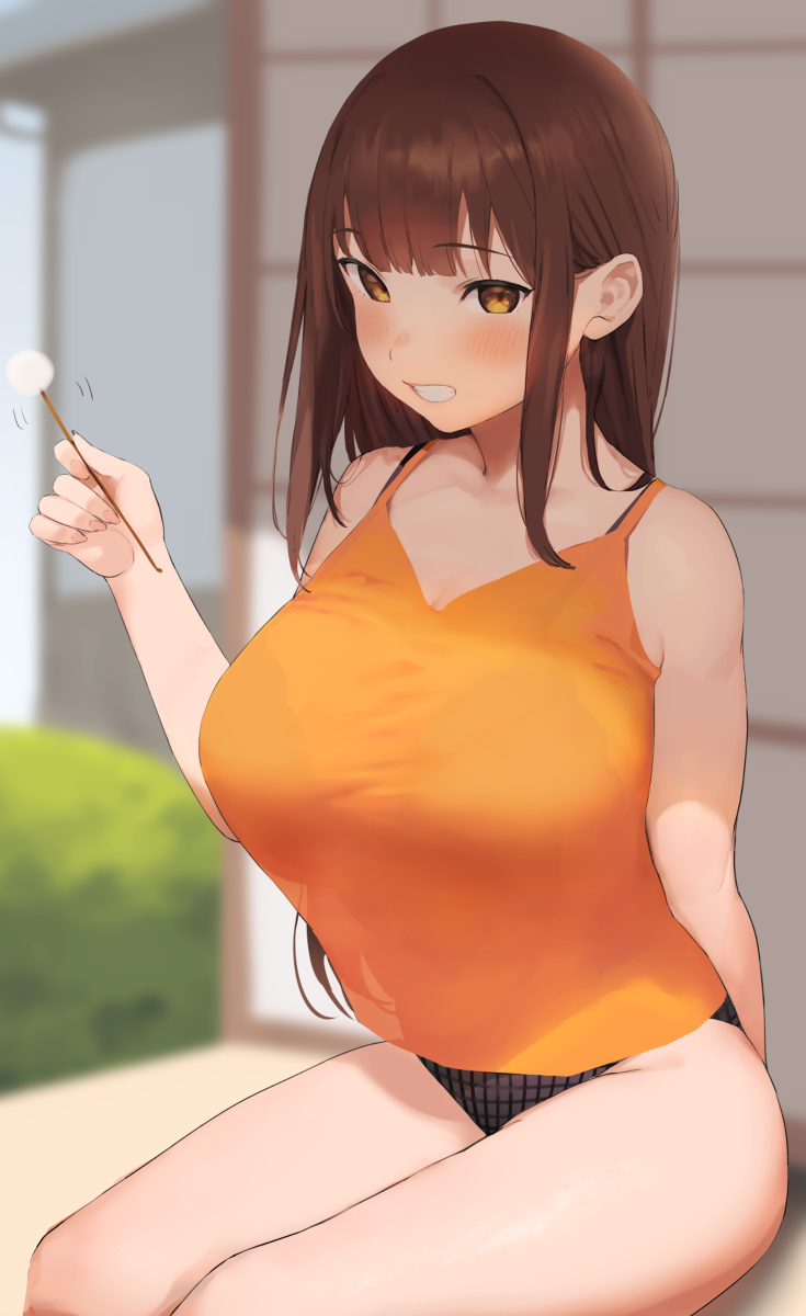 This is a pixiv picture whose title is いとこのお姉さん.