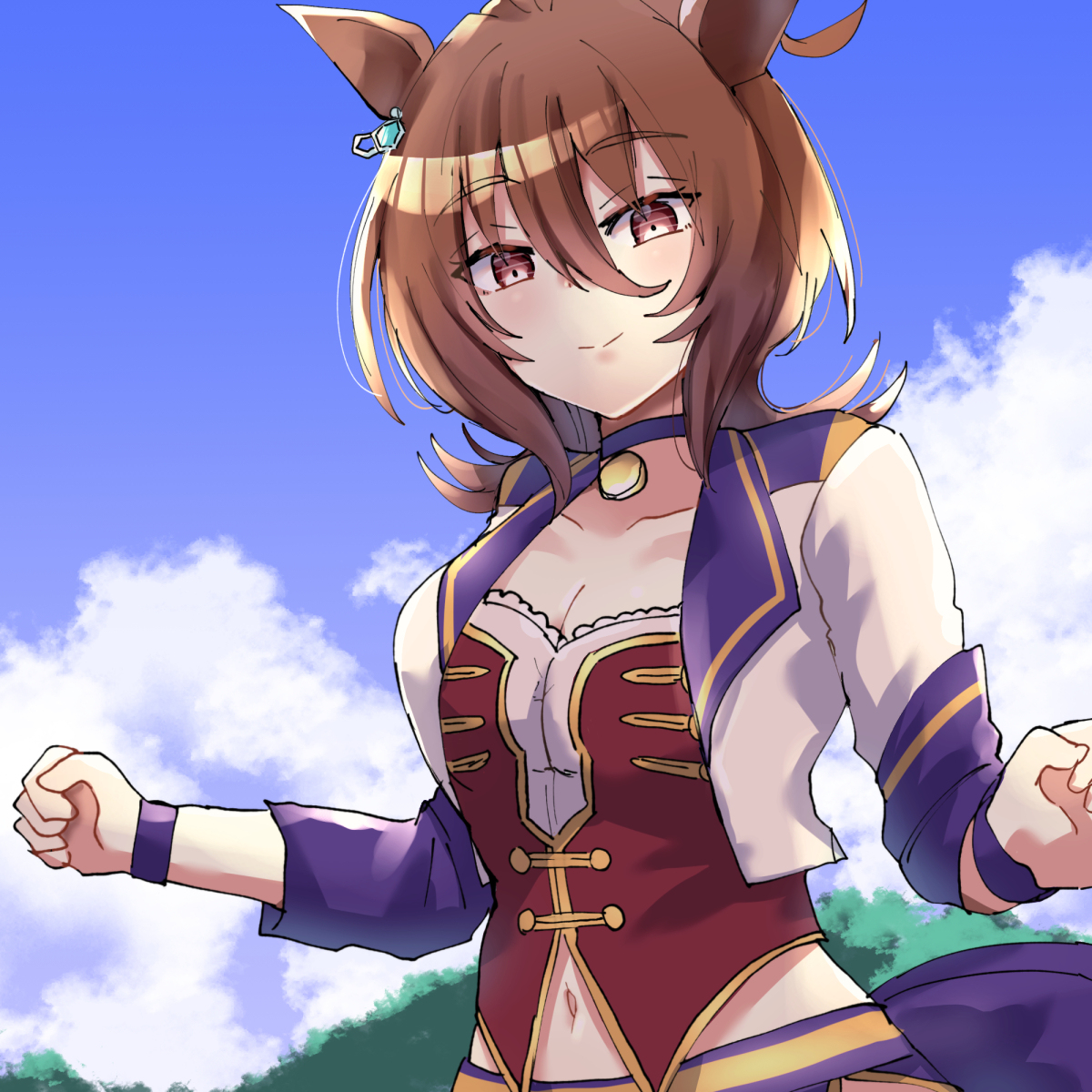 This is a pixiv picture whose title is 【7日目】共通衣装.