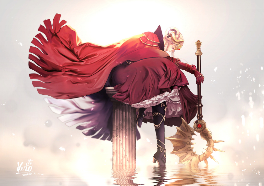 This is a pixiv picture whose title is エーデルガルト.