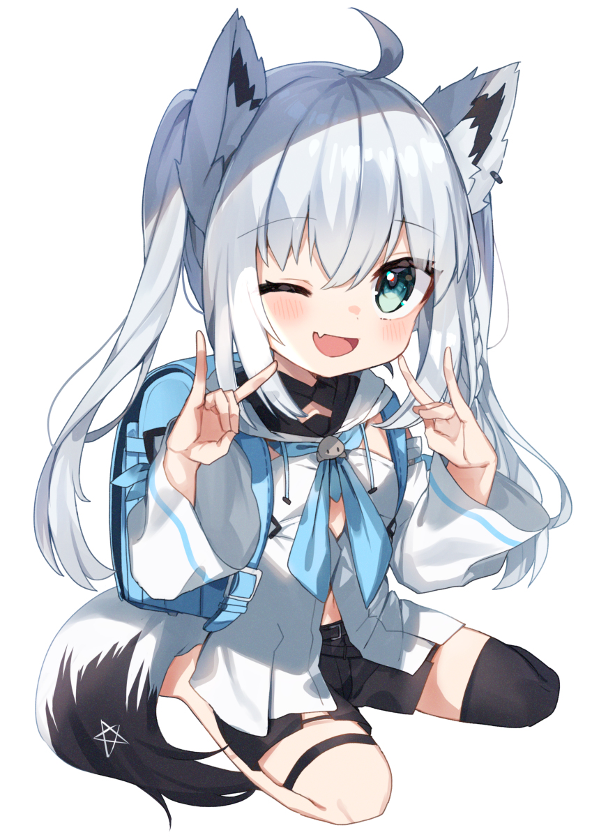 This is a pixiv picture whose title is ロリフブキちゃん.