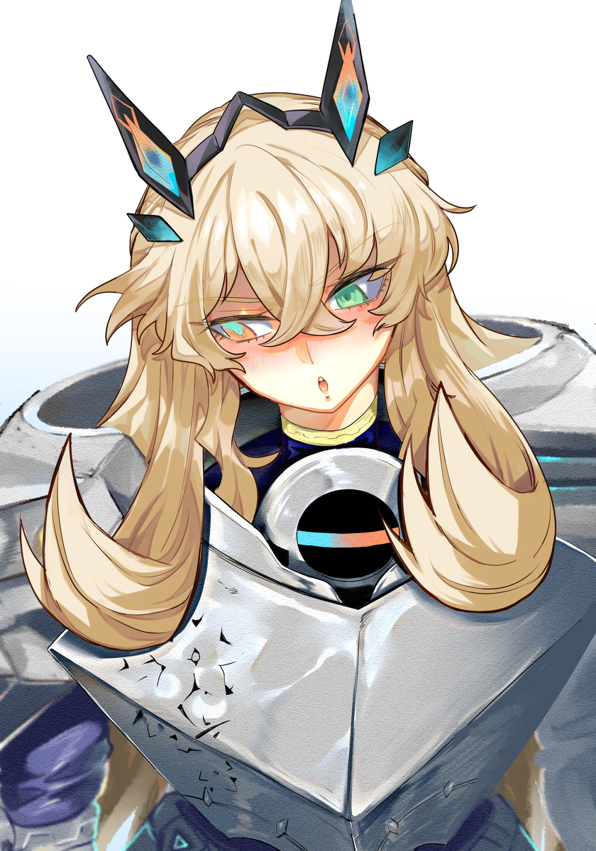This is a pixiv picture whose title is 照れ顔.