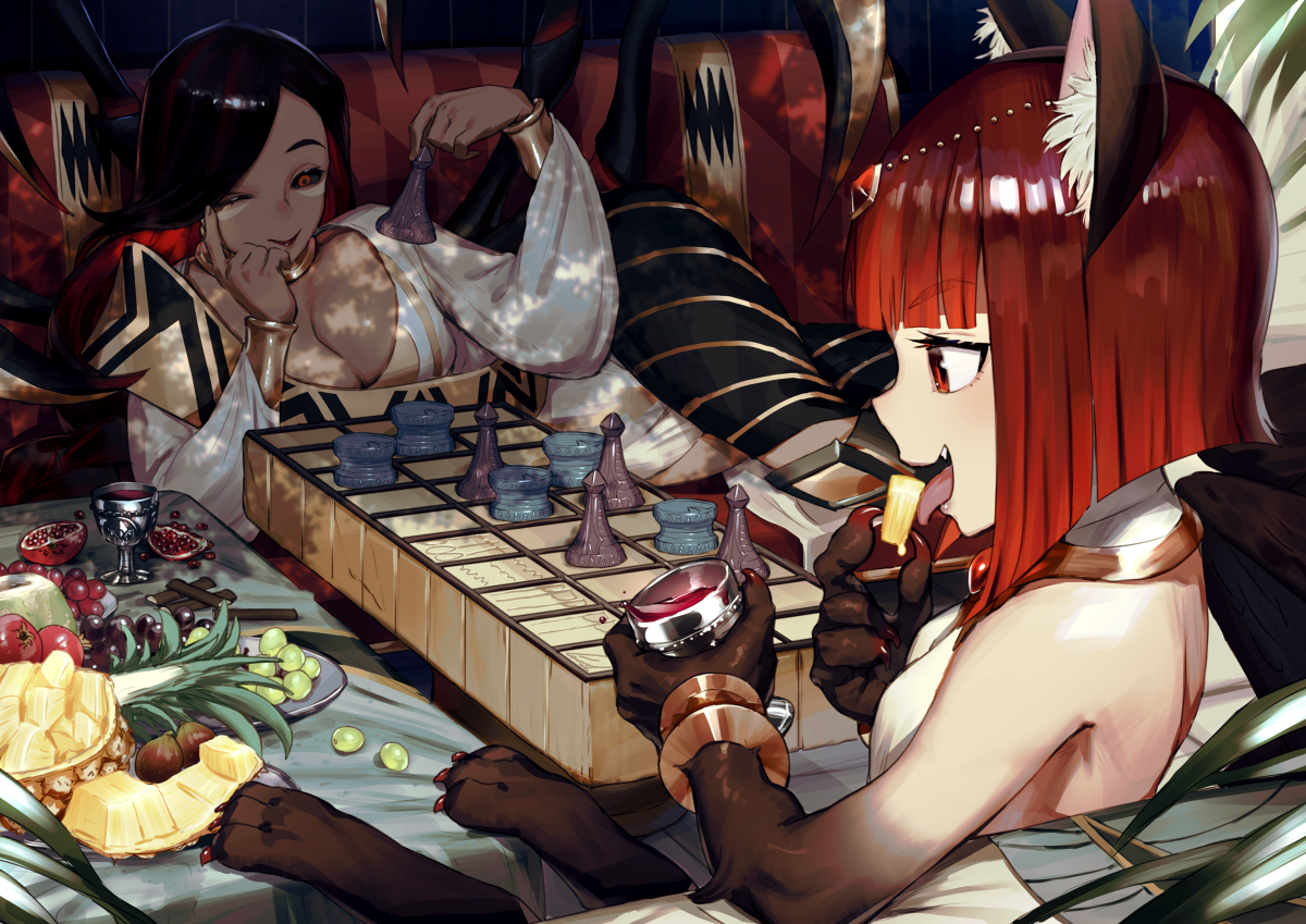 This is a pixiv picture whose title is 盟約の関係.