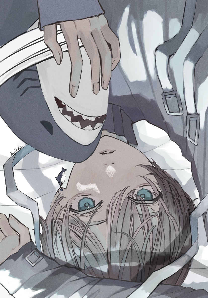 This is a pixiv picture whose title is 大人になりたくない.