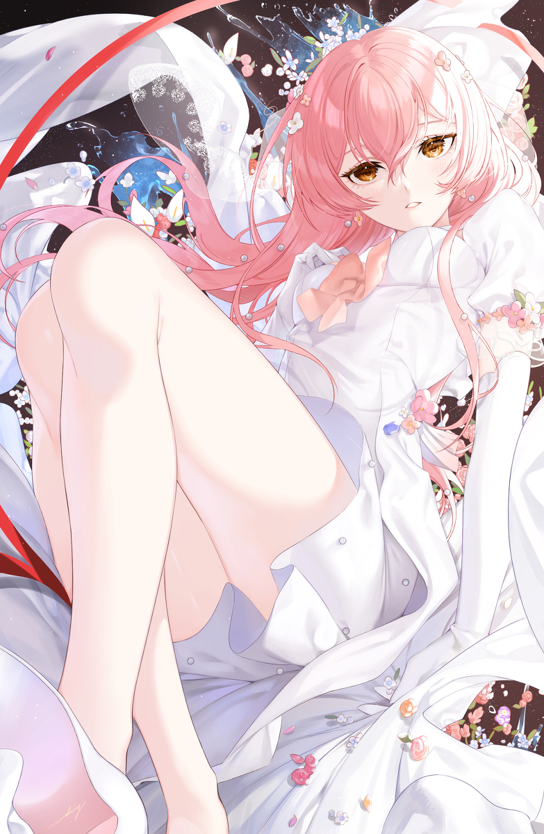 This is a pixiv picture whose title is ウェディング.
