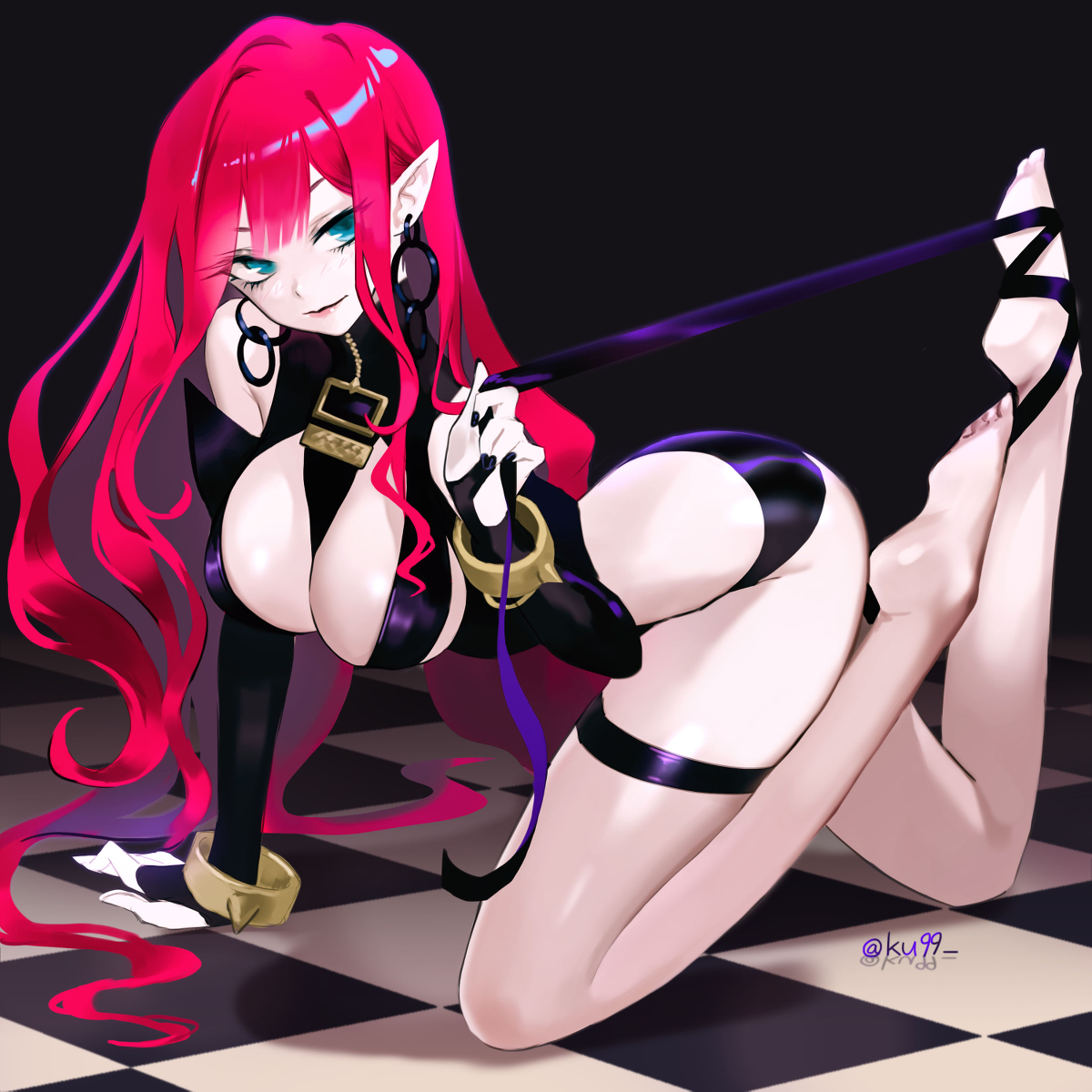 This is a pixiv picture whose title is 妖精騎士トリスタン.