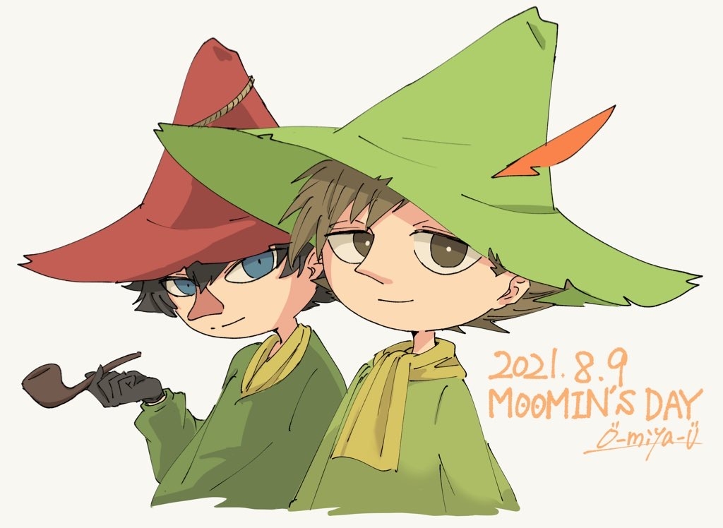 This is a pixiv picture whose title is MOOMIN'S DAY.