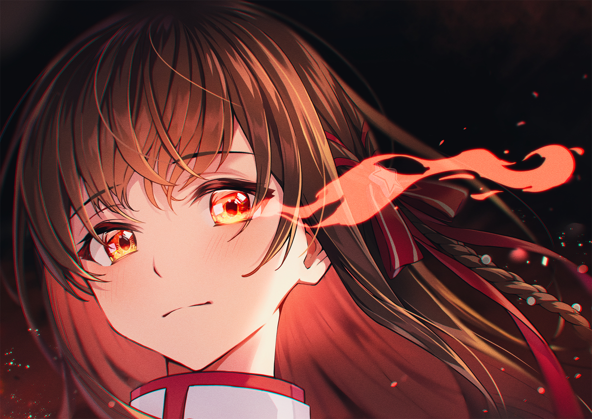 This is a pixiv picture whose title is 二.