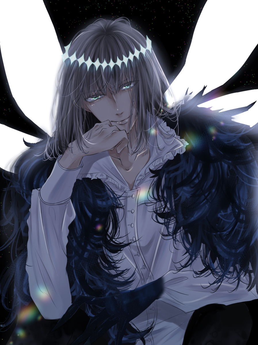 This is a pixiv picture whose title is オベロン・◼️◼️◼️◼️◼️◼️◼️◼️.