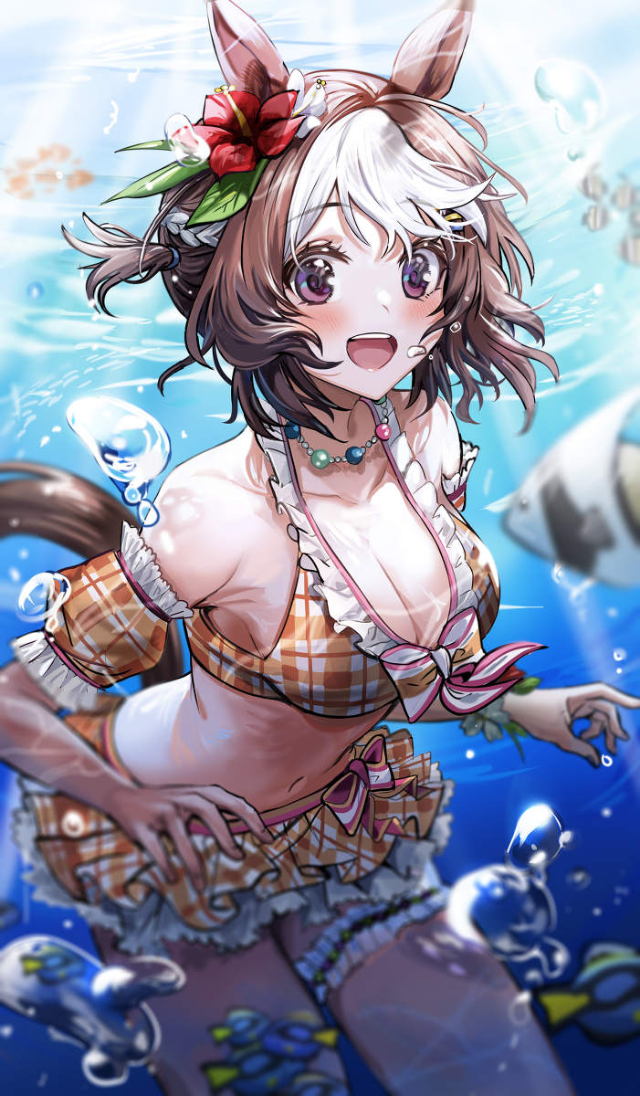 This is a pixiv picture whose title is スペシャルウィーク.