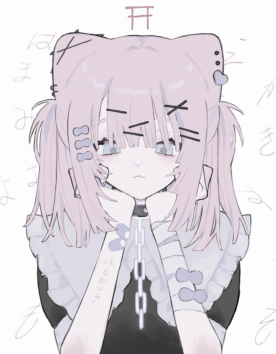 This is a pixiv picture whose title is 視.