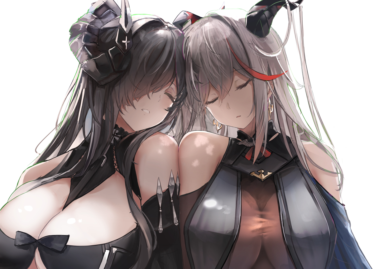 This is a pixiv picture whose title is August Von Parseval and Agir.