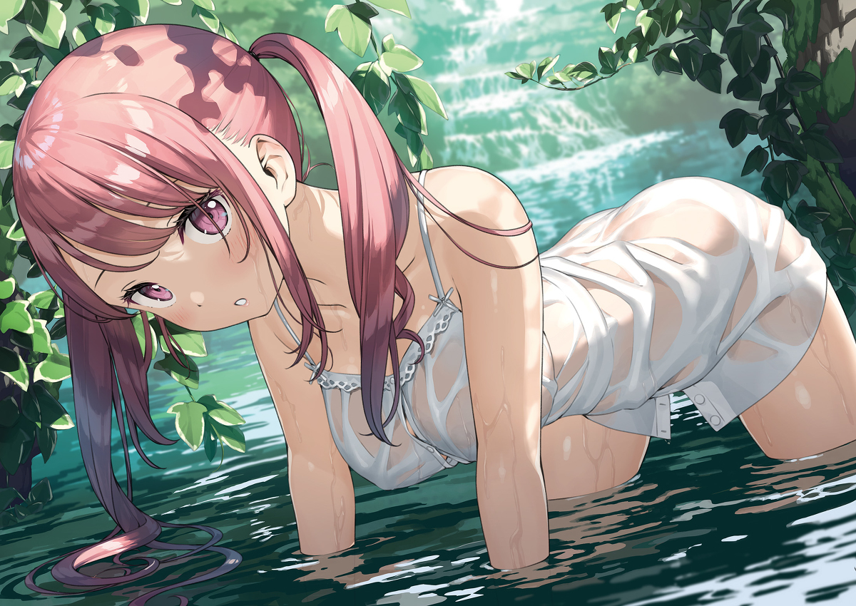 This is a pixiv picture whose title is 濡々.