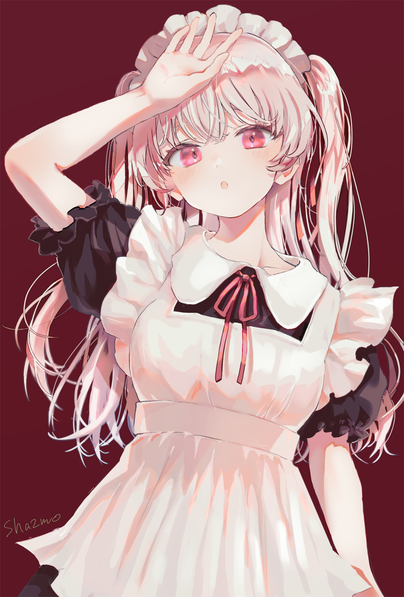 This is a pixiv picture whose title is メイドさん.