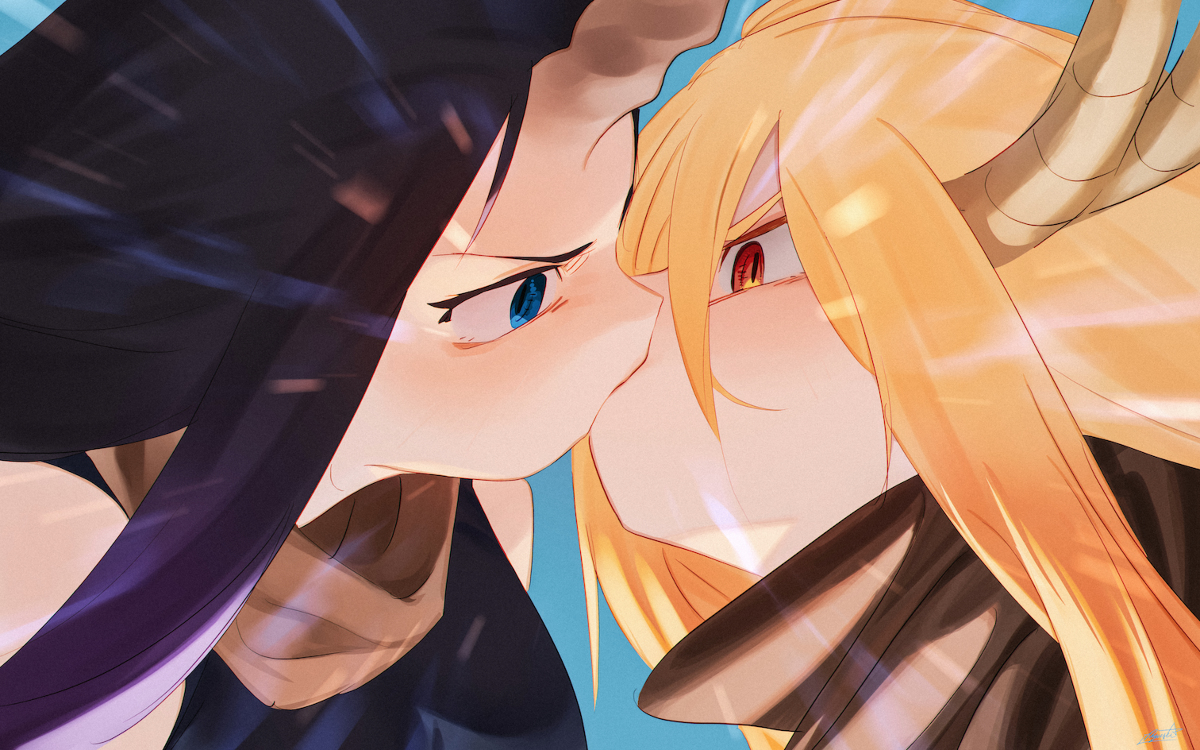 This is a pixiv picture whose title is ズキューン！.