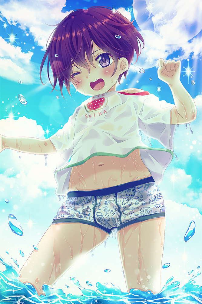 This is a pixiv picture whose title is 残暑見舞い申し上げます.