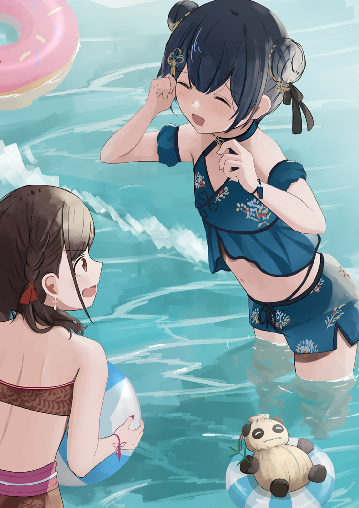 This is a pixiv picture whose title is 海.