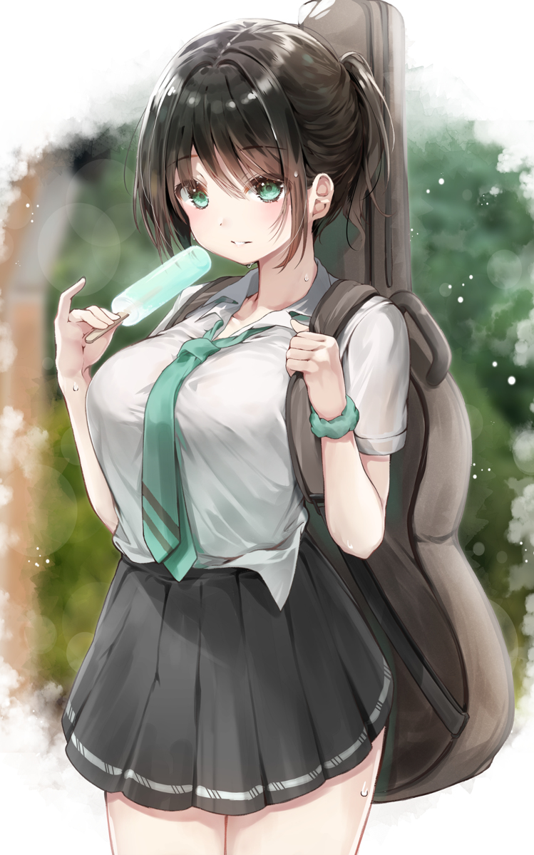 This is a pixiv picture whose title is 夏ももうすぐ終わりだね....