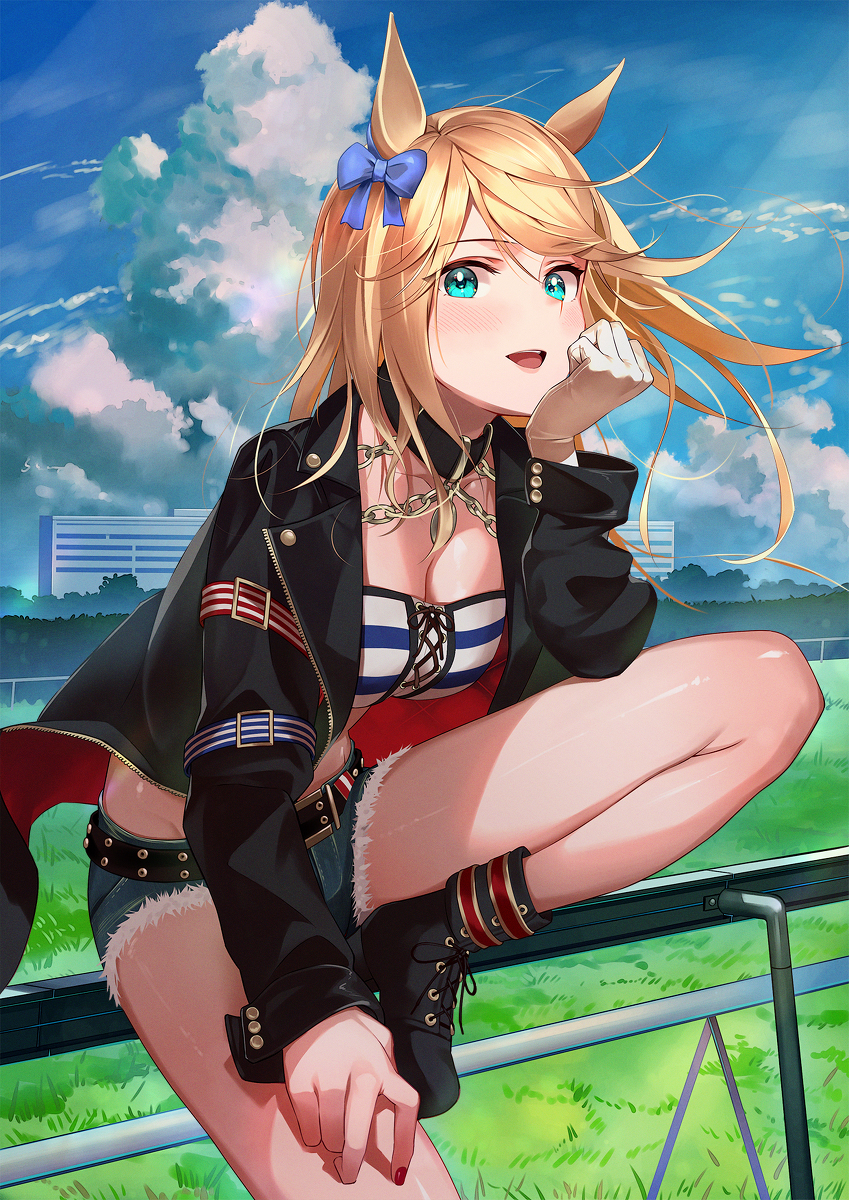 This is a pixiv picture whose title is ゴールドシチーちゃん.