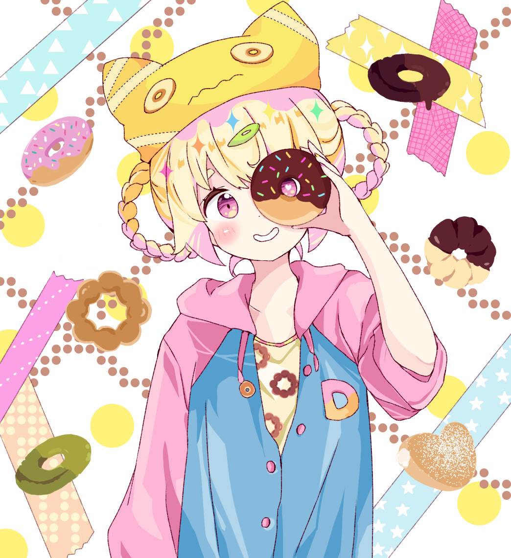 This is a pixiv picture whose title is 🍩.