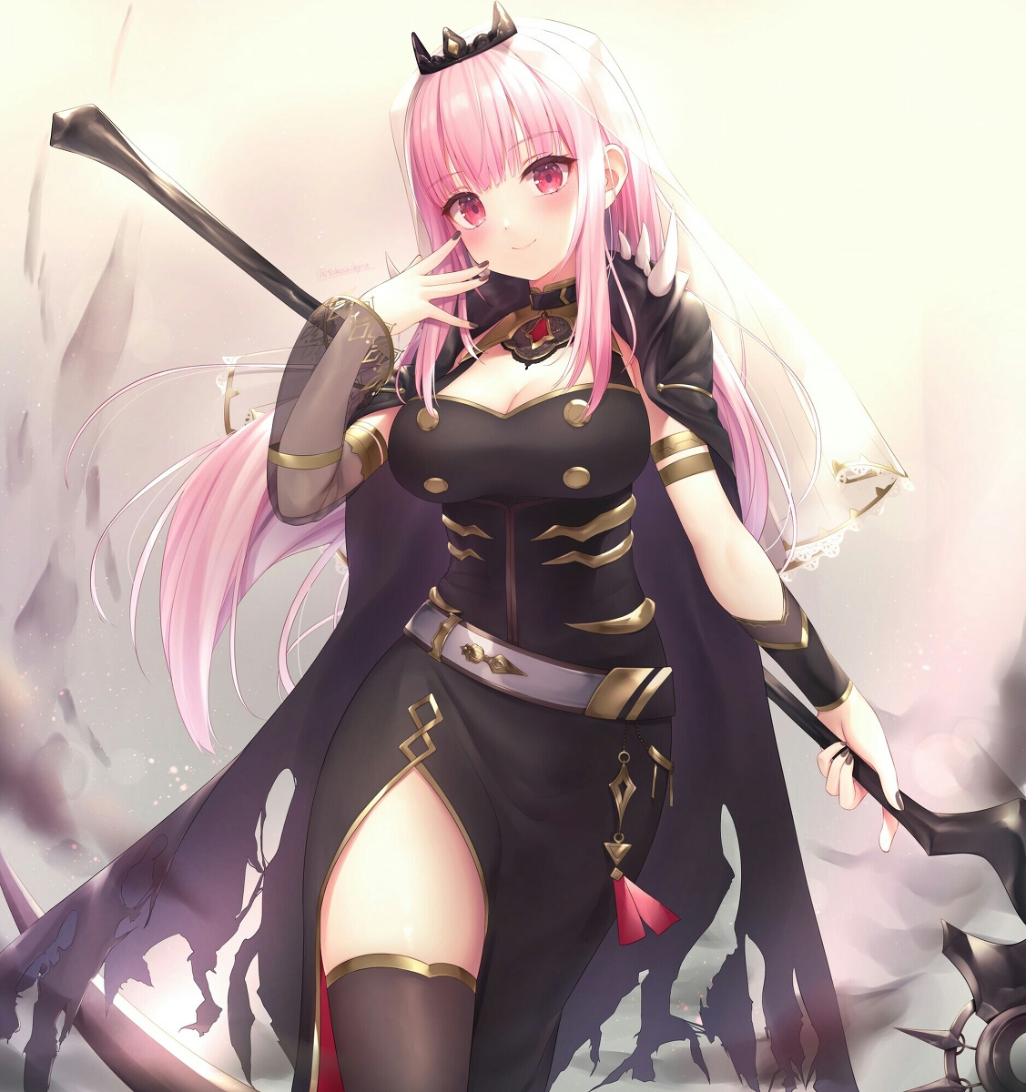 This is a pixiv picture whose title is 綺麗なカリオペさん.
