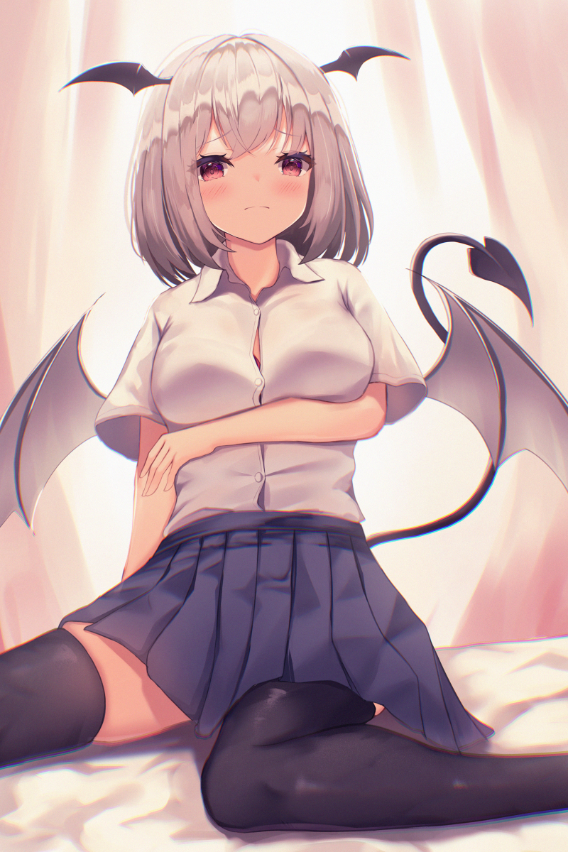 This is a pixiv picture whose title is サキュバス.
