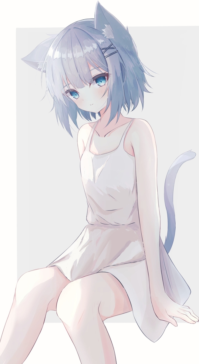 This is a pixiv picture whose title is 「なーに？」.