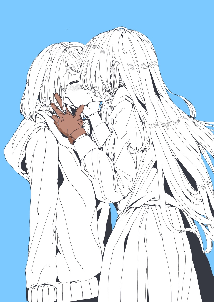 This is a pixiv picture whose title is 呼吸をとめて.