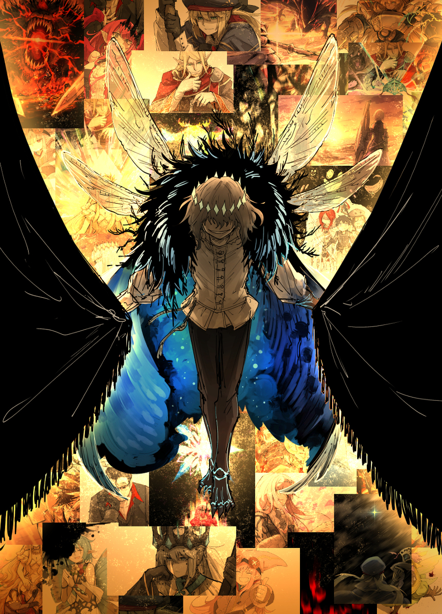 This is a pixiv picture whose title is 最後の演目.