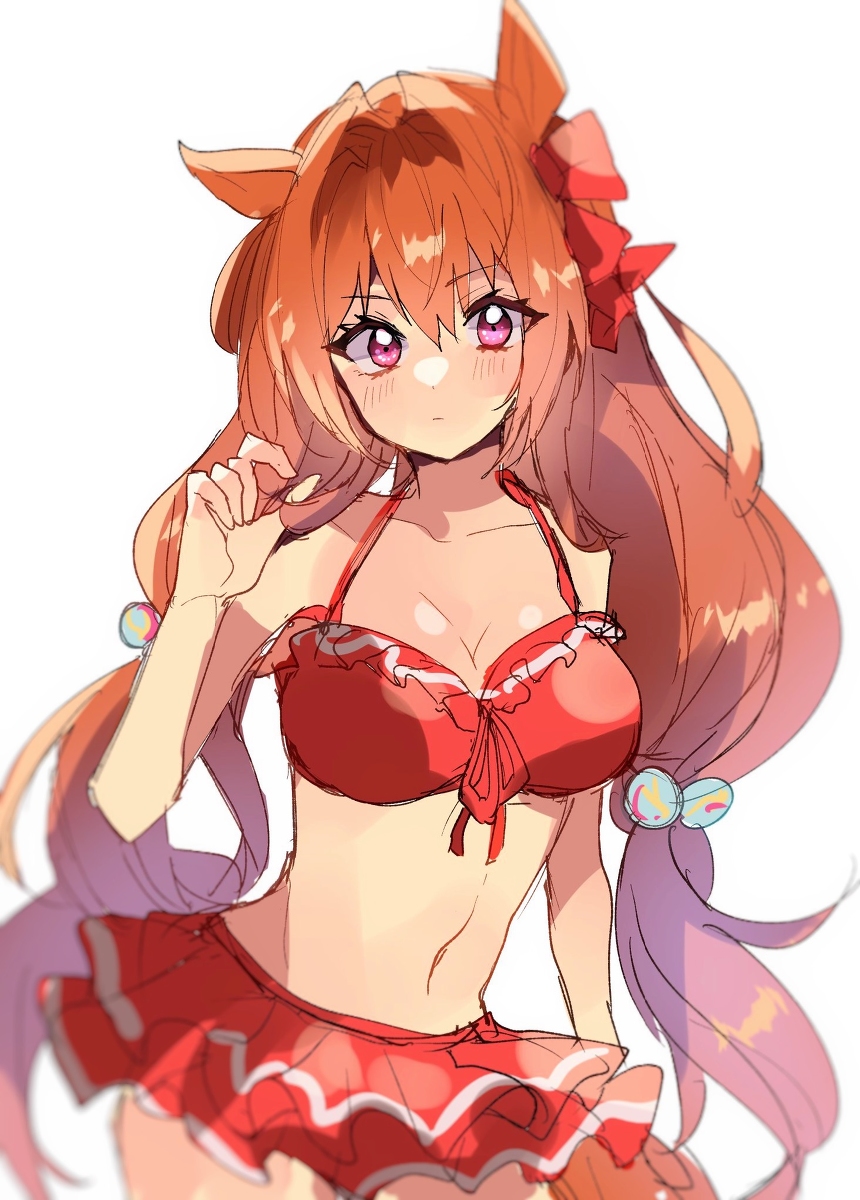 This is a pixiv picture whose title is 水着ダスカ.