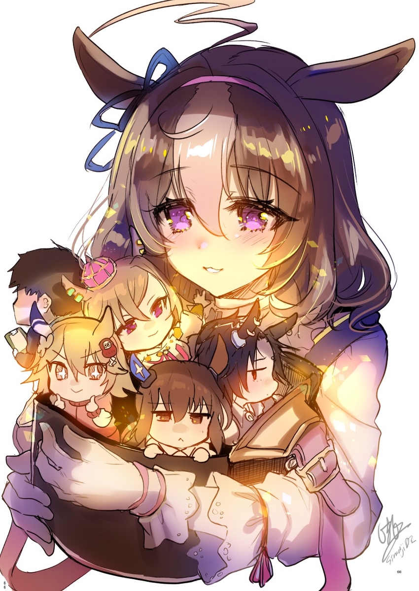 This is a pixiv picture whose title is メイショウドトウのあんしんカバン.